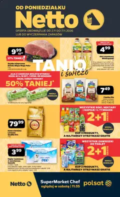 Pogląd oferty "Netto gazetka od poniedziałku" - ważna od 02.11.2026
