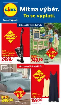 Náhled letáku Lidl leták - Spotřební zboží od 15.06.2026