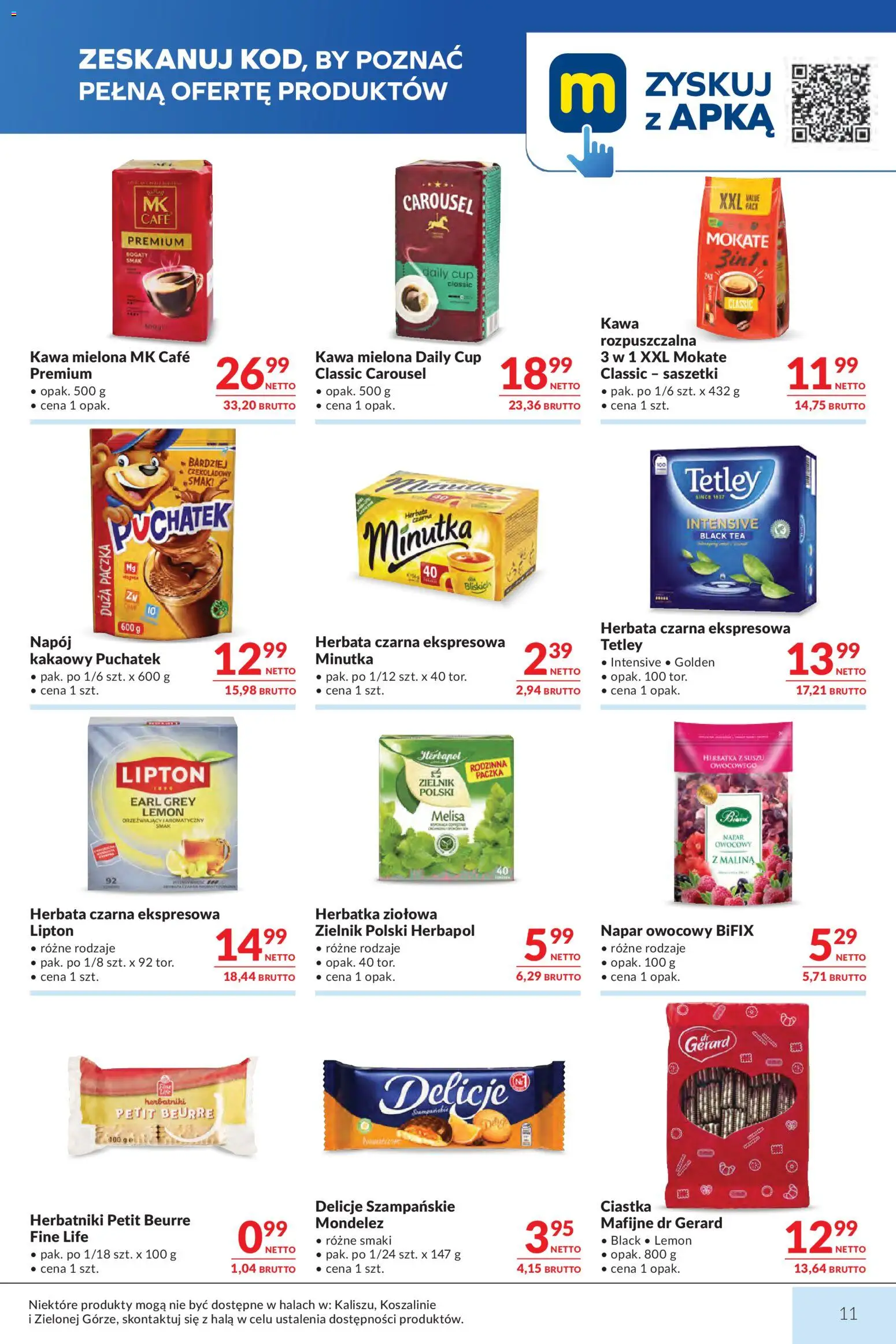 Makro gazetka od 09.06.2026 | Strona: 11 | Produkty: Herbatniki, Herbata, Ciastka, Melisa