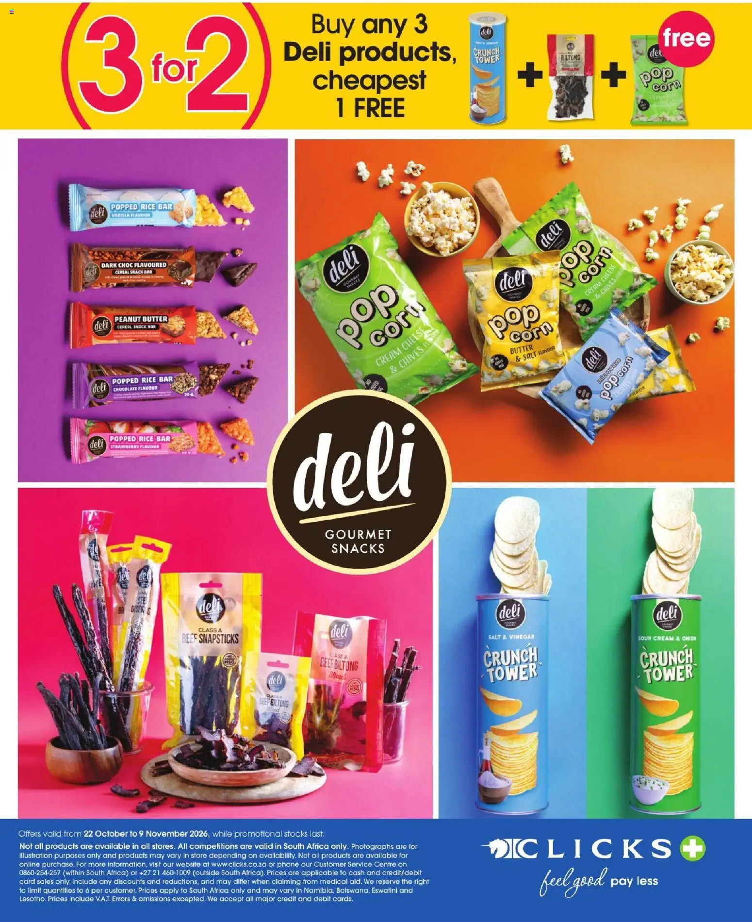 New Clicks catalogue – valid from 22/10/2026 | Page: 52 | Products: Phone, Chocolate, Beef, Onion