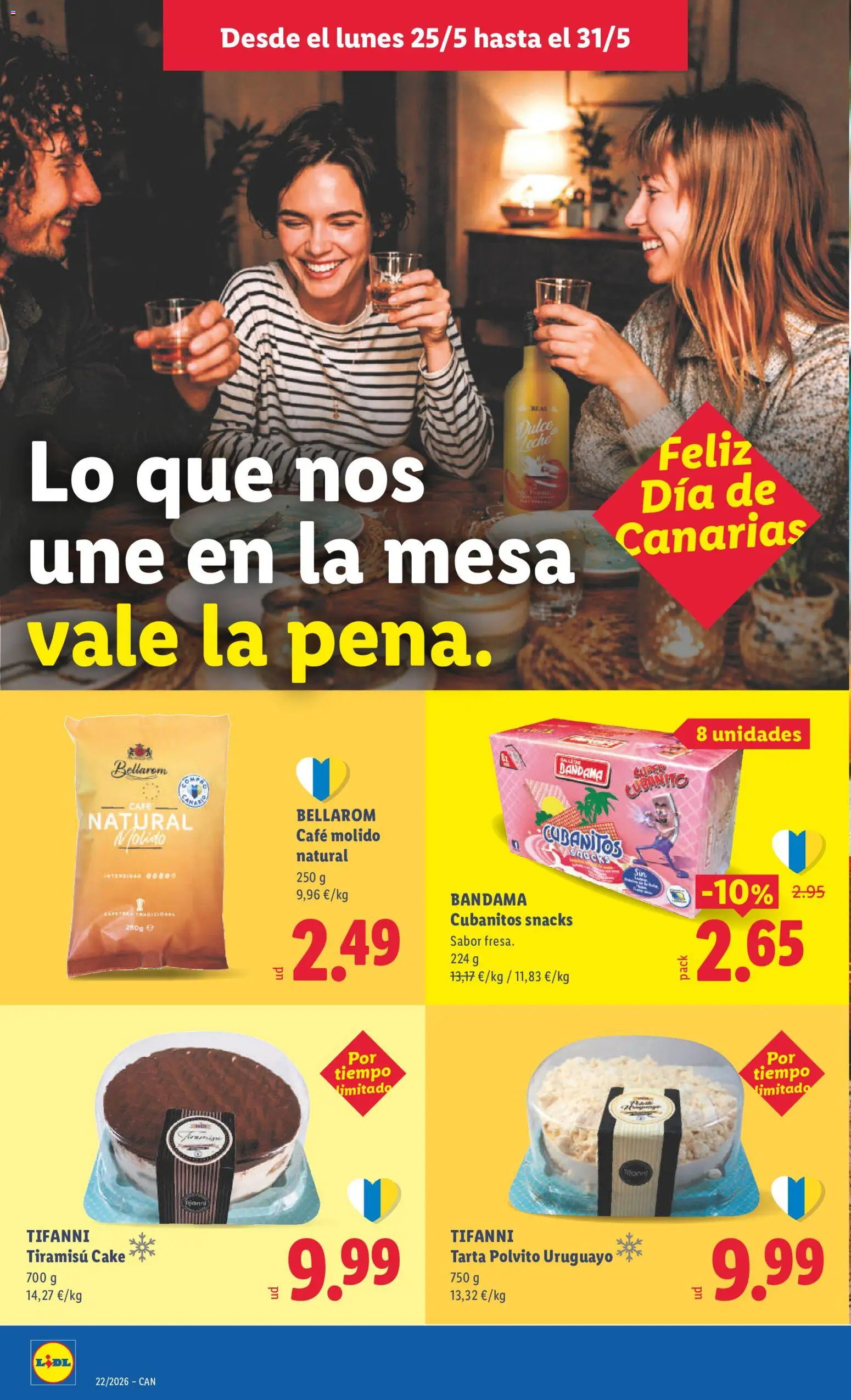 Lidl folleto │ válido desde el 18.05.2026 | Página: 18 | Productos: Café, Café molido, Mesa