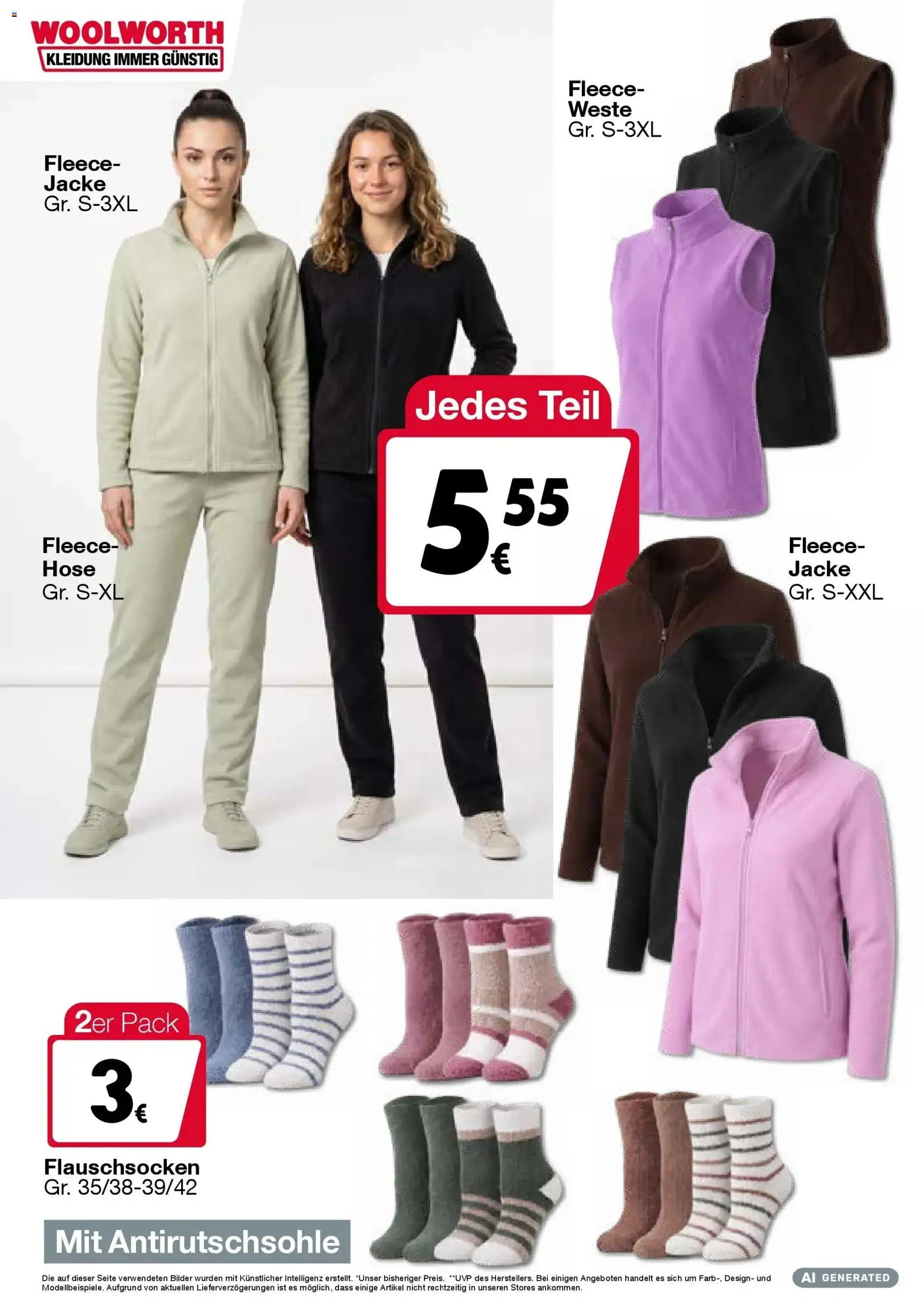 Woolworth Flugblatt gültig ab 25.09.2026 | Seite: 2 | Produkte: Weste, Jacke, Hose