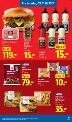 DELUXE Brioche-burgerboller, 300 g. gyldig fra 19/07/2026 | Side: 36