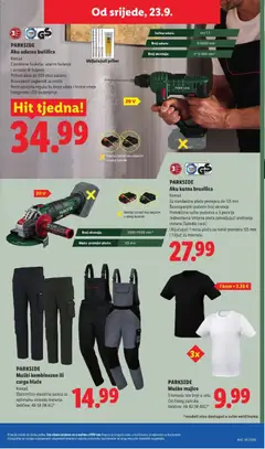 Lidl Katalog - Pregled kataloga iz trgovine Lidl, vrijedi od 21.09.2026 | Stranica: 29