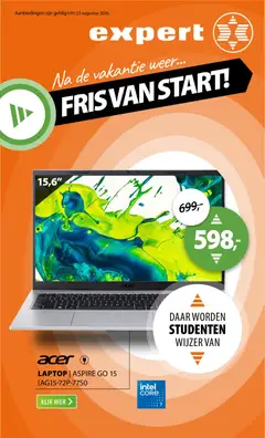 Expert folder - Voorbeeld van een folder van Expert, geldig van 17-08-2026
