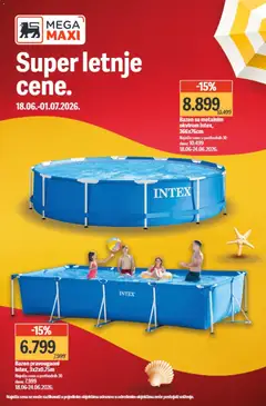 Mega Maxi katalog - pregled Mega Maxi kataloga - važi od 18.06.2026