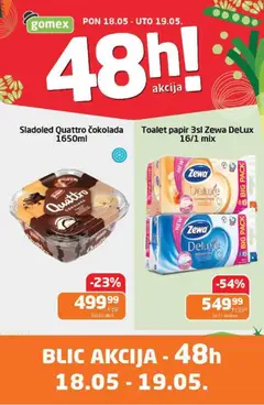 Gomex katalog Blic akcija - pregled Gomex kataloga - važi od 18.05.2026