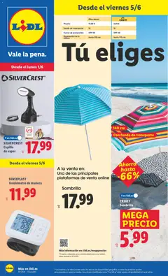 Vista previa Lidl folleto de bazar válido desde el 01.06.2026