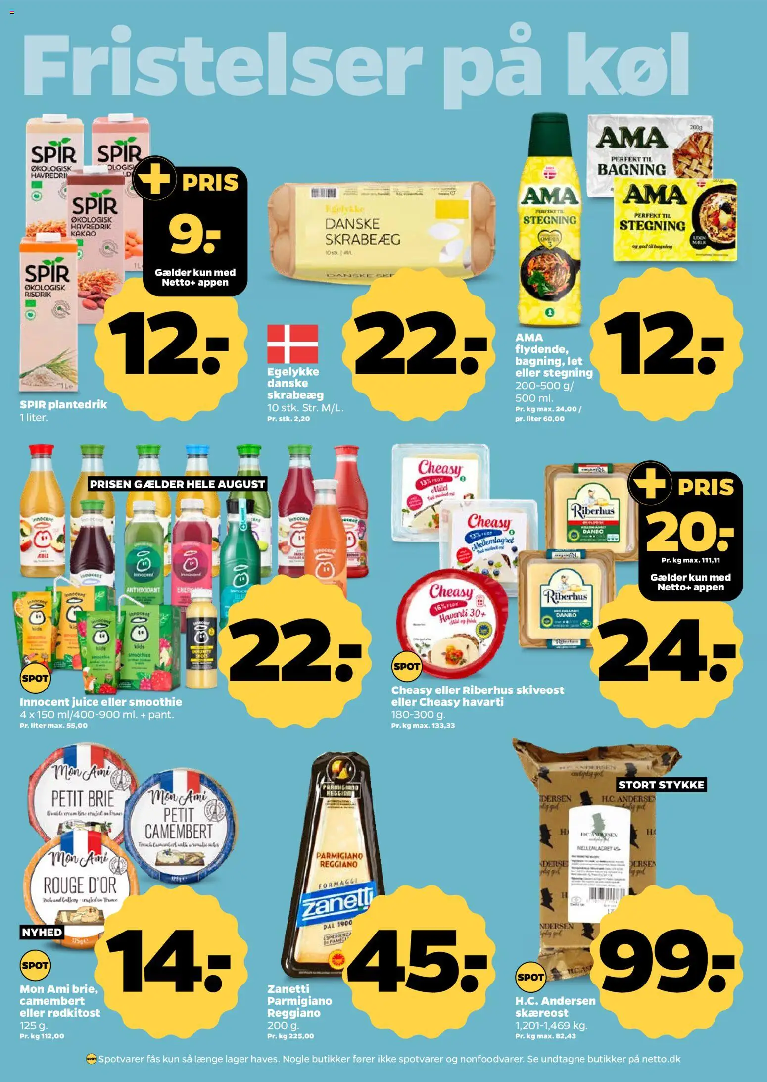 Netto tilbudsavis – gyldig fra 15/08/2026 | Side: 10 | Produkter: Havredrik, Risdrik, Juice, Smoothie