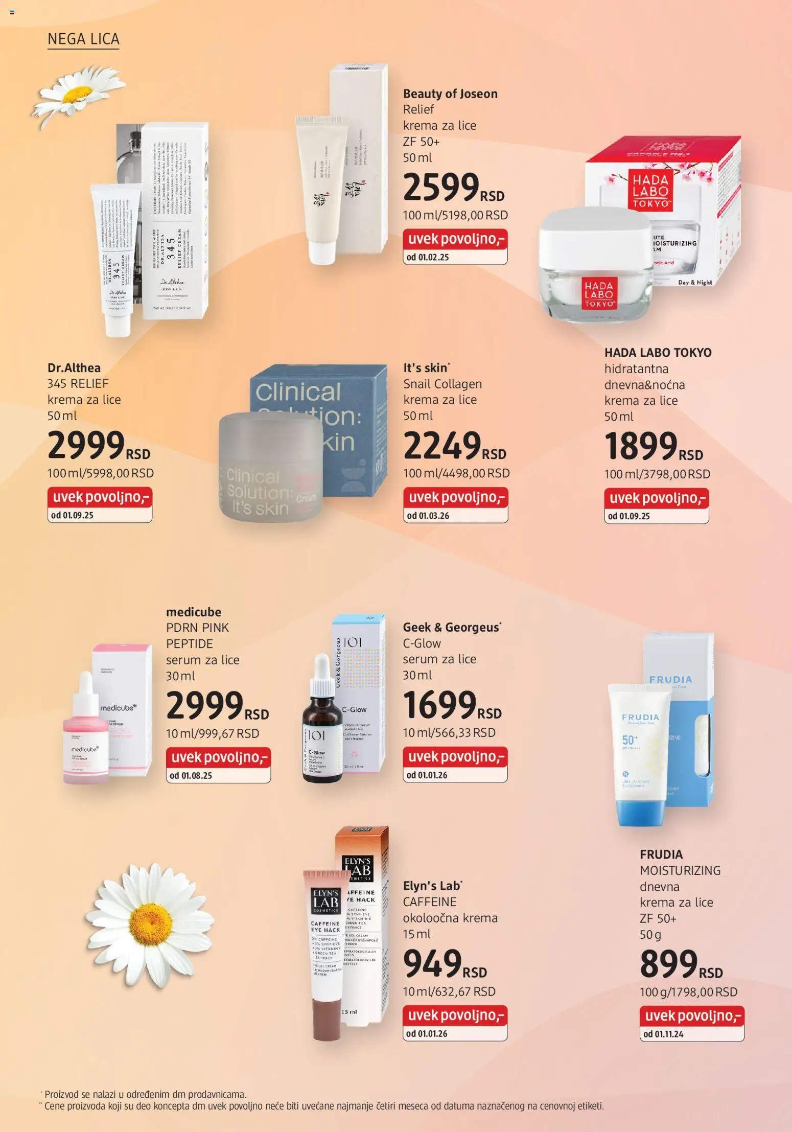 DM Drogerie katalog - važi od 01.04.2026 | Strana: 12 | Proizvode: Krema