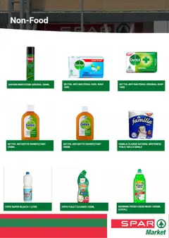 Offer preview "Spar Catalogue" | Page: 5 | Products: Soap, Toilet