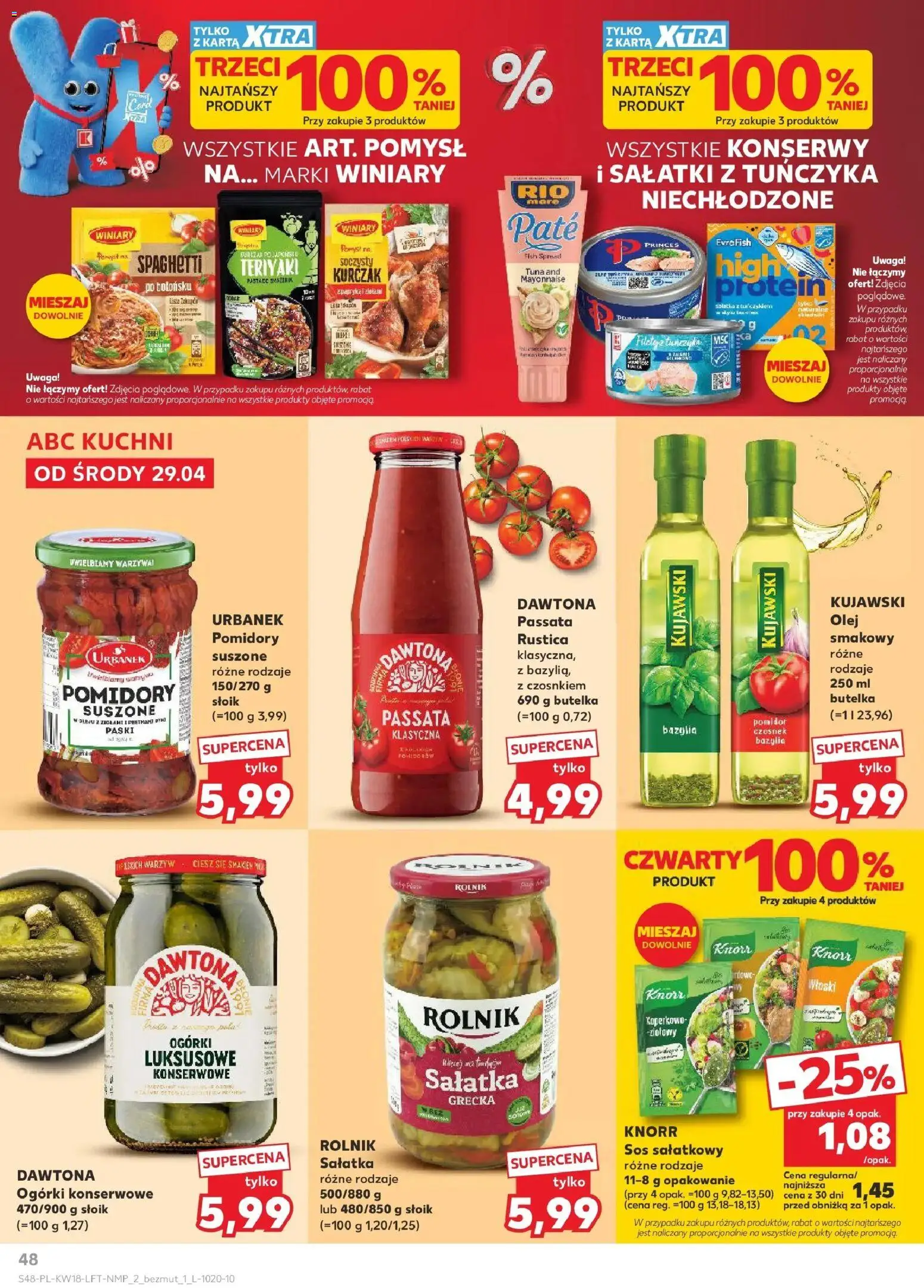 Kaufland - Kaufland Gazetka Tygodnia ważna do 06.05 od 28.04.2026 | Strona: 48 | Produkty: Karta, Bazylia, Pomidory, Sałatka