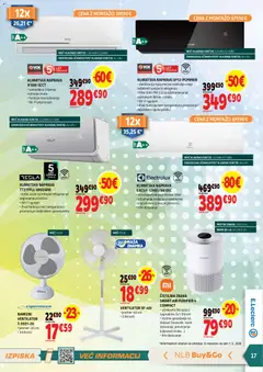 E.leclerc katalog akcije – veljaven od 20.05.2026 | Stran: 17 | Izdelki: Klimatska naprava, Ventilator
