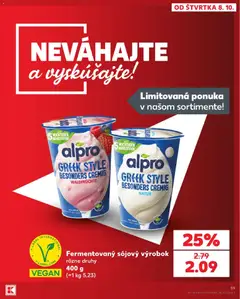 Kaufland leták platný od 08.10.2026 | Strana: 59 | Produkty: Alpro