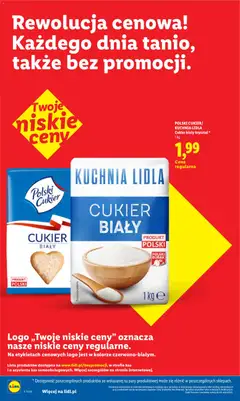 Pogląd oferty "POLSKI CUKIERNIK/ KUCHNIA LIDLA Cukier biały kryształ, Cukier biały kryształ" - ważna od 21.08.2026 | Strona: 22 | Produkty: Burak, Cukier biały, Cukier