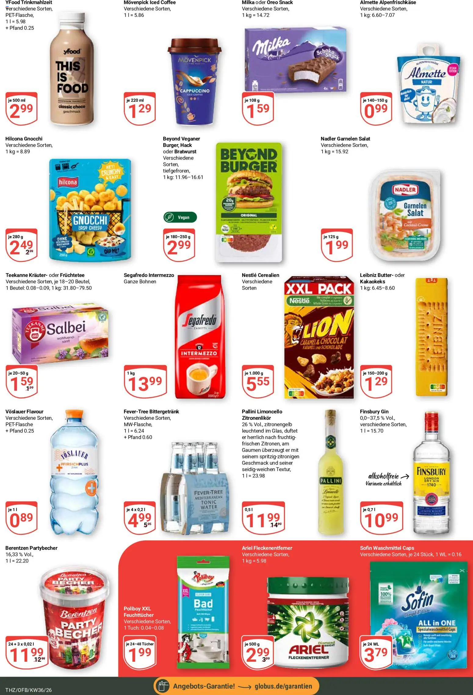 Globus Prospekt Theißen – gültig ab 31.08.2026 | Seite: 6 | Produkte: Butter, Burger, Milka, Waschmittel