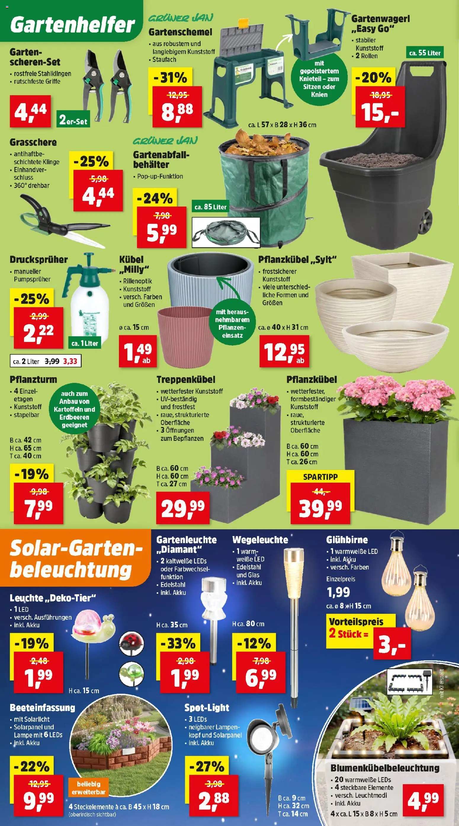 Thomas Philipps Flugblatt gültig ab 08.06.2026 | Seite: 4 | Produkte: Erdbeeren, Kartoffeln, Lampe