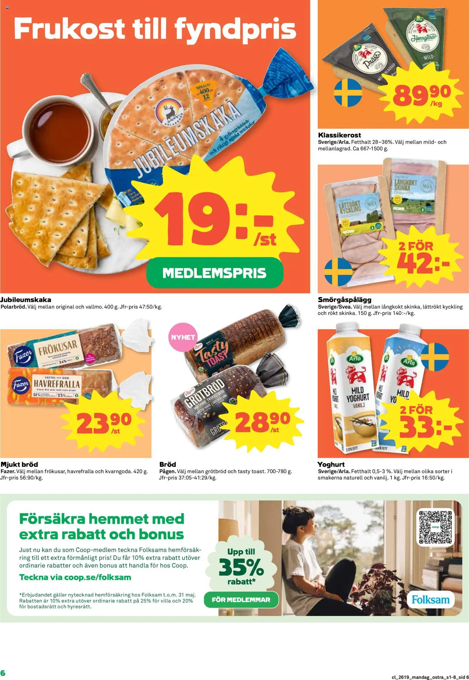 Coop Daglivs reklamblad aktuell från 04.05.2026 | Sida: 6