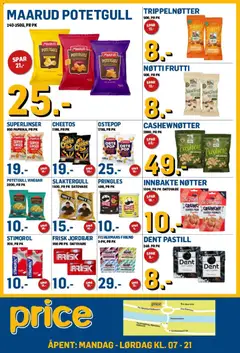 Forhåndsvisning av Price Lagerbutikk kundeavis gyldig fra 29.04.2026 | Side: 4 | Produkter: Nøtter, Paprika, Cashewnøtter, Бісквіт