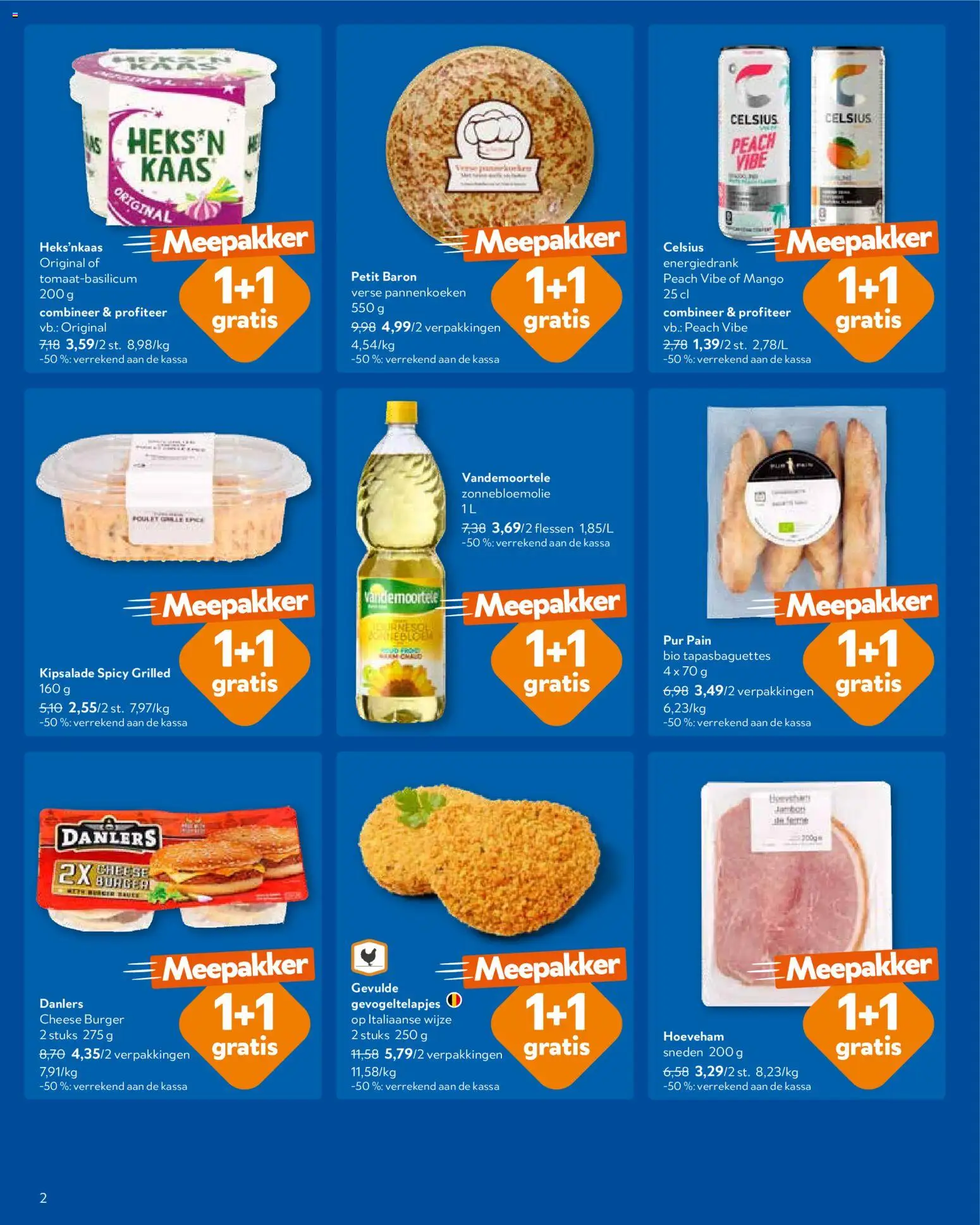 {H1} | Pagina: 2 | Producten: Pannenkoeken, Mango, Kaas