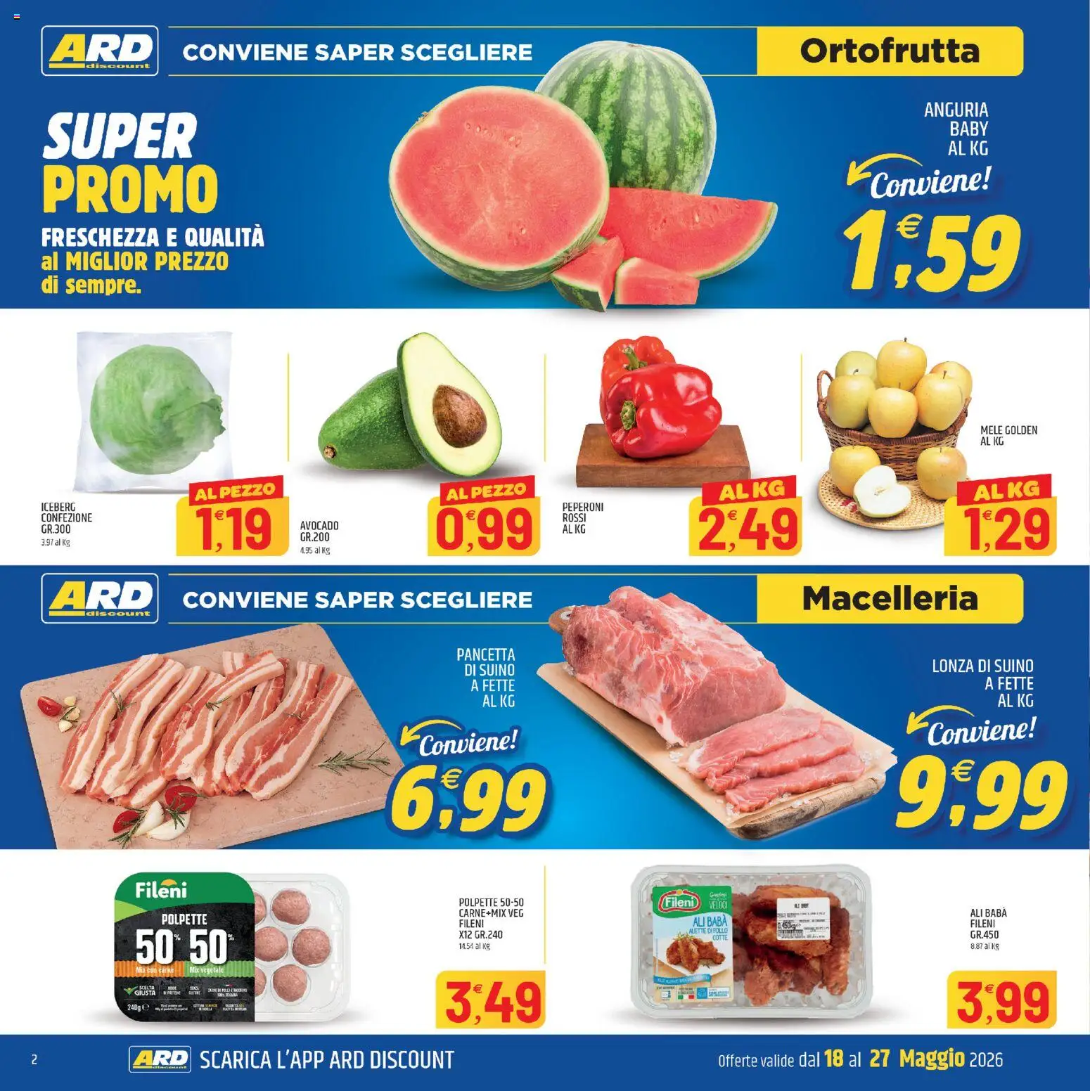 Volantino ARD Discount del 18.05.2026 | Pagina: 18