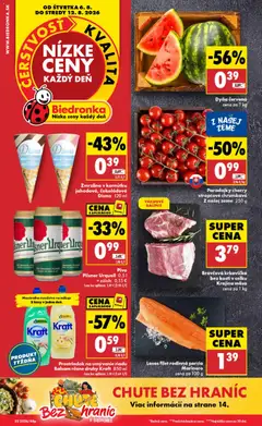 Biedronka leták platný od 06.08.2026