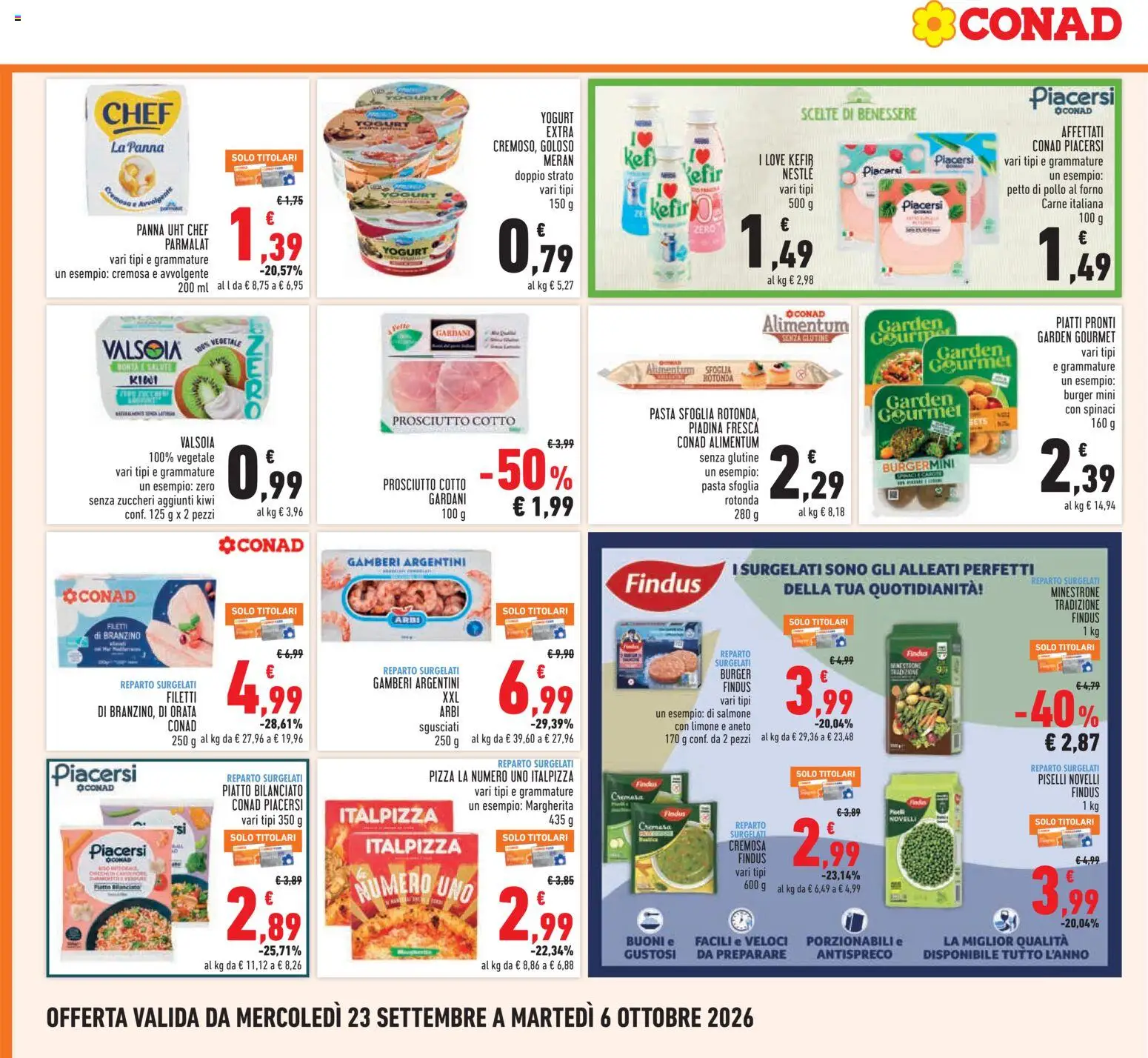 Volantino Conad del 23/09/2026 | Pagina: 14