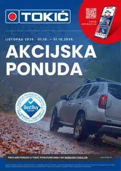 Tokić Katalog - Pregled kataloga iz trgovine Tokić, vrijedi od 01.10.2026