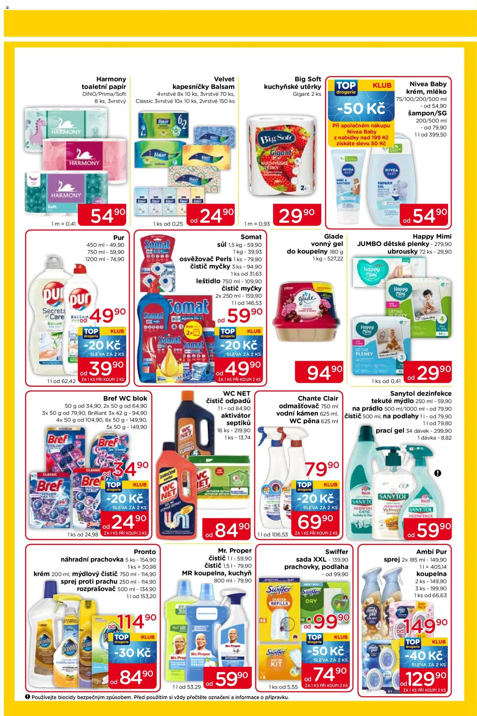 Top drogerie leták od 09.07.2026 | Strana: 3 | Produkty: Mýdlo, Prachovka, Čistič odpadů, Odmašťovač
