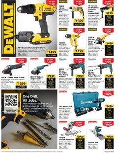 Builders specials catalogue – valid from 26.05.2026 | Page: 15 | Products: Bag, Drill, Rotary hammer, Brush