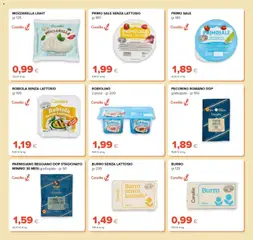 Anteprima del volantino Oasi volantino Prezzi Ribassati valido a partire dal 18/06/2026 | Pagina: 7 | Prodotti: Sale, Parmigiano reggiano, Pecorino Romano, Pecorino