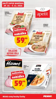 Náhled letáku KUŘE NA PAPRICE, RÝŽE HAMÉ*, KUŘE NA PAPRICE, RÝŽE HAMÉ* od 29.10.2026 | Strana: 30 | Produkty: Rýže, Hotová jídla, Rýži, Vepřová plec