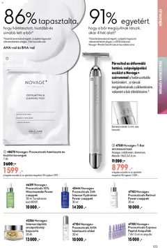 Katalógus Oriflame 2026/10 - amely érvényes a következő dátumtól: 2026.07.08. | Oldal: 103 | Termékek: Hámlasztó, Bor