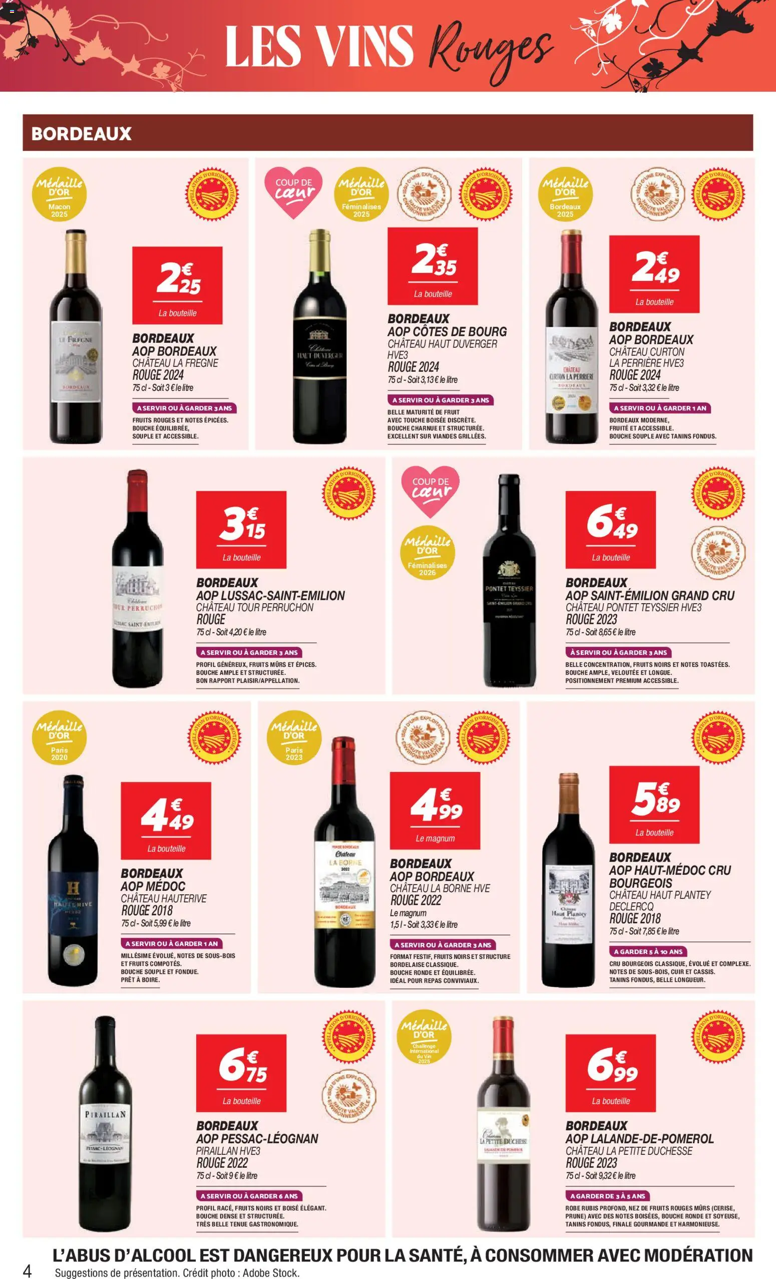 {H1} | Page: 4 | Produits: Robe, Prune, Bouteille, Vin
