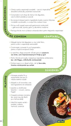 Ofertele Metro valabile de la 10.11.2025 | Pagină: 25 | Produse: Çatal, Masă, Farfurie, Sfeclă