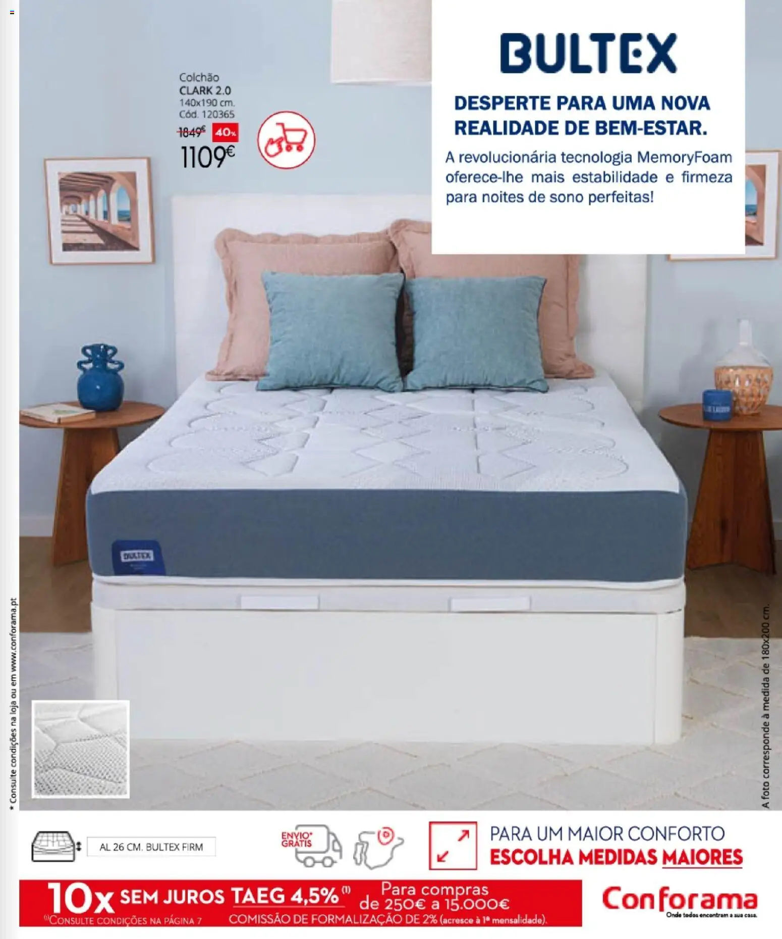 Conforama Camitis │ válido de 06/08/2026 | Página: 31 | Produtos: Colchão