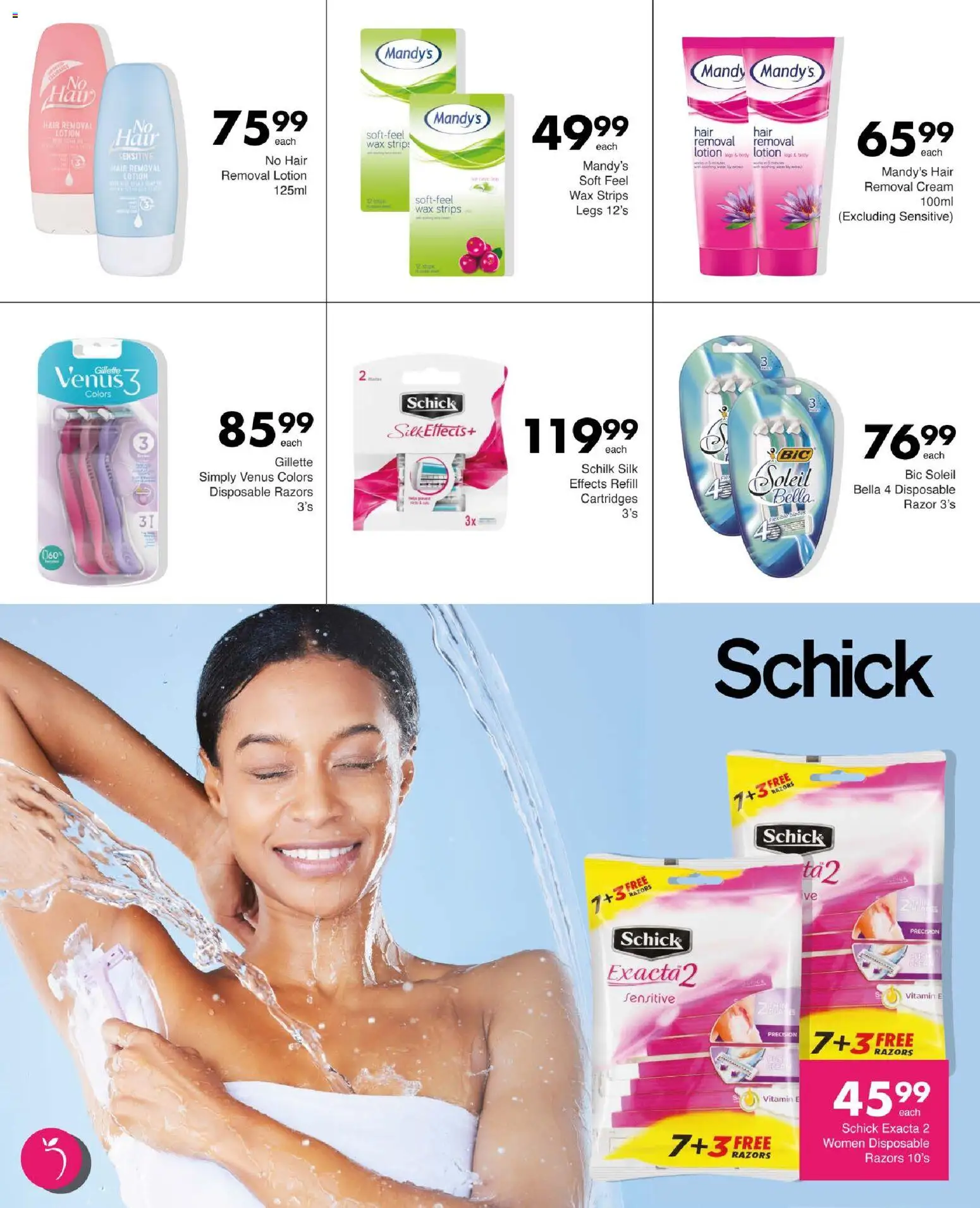 New Save catalogue – valid from 27/08/2026 | Page: 68 | Products: Wax, Cream, Razors, Lotion