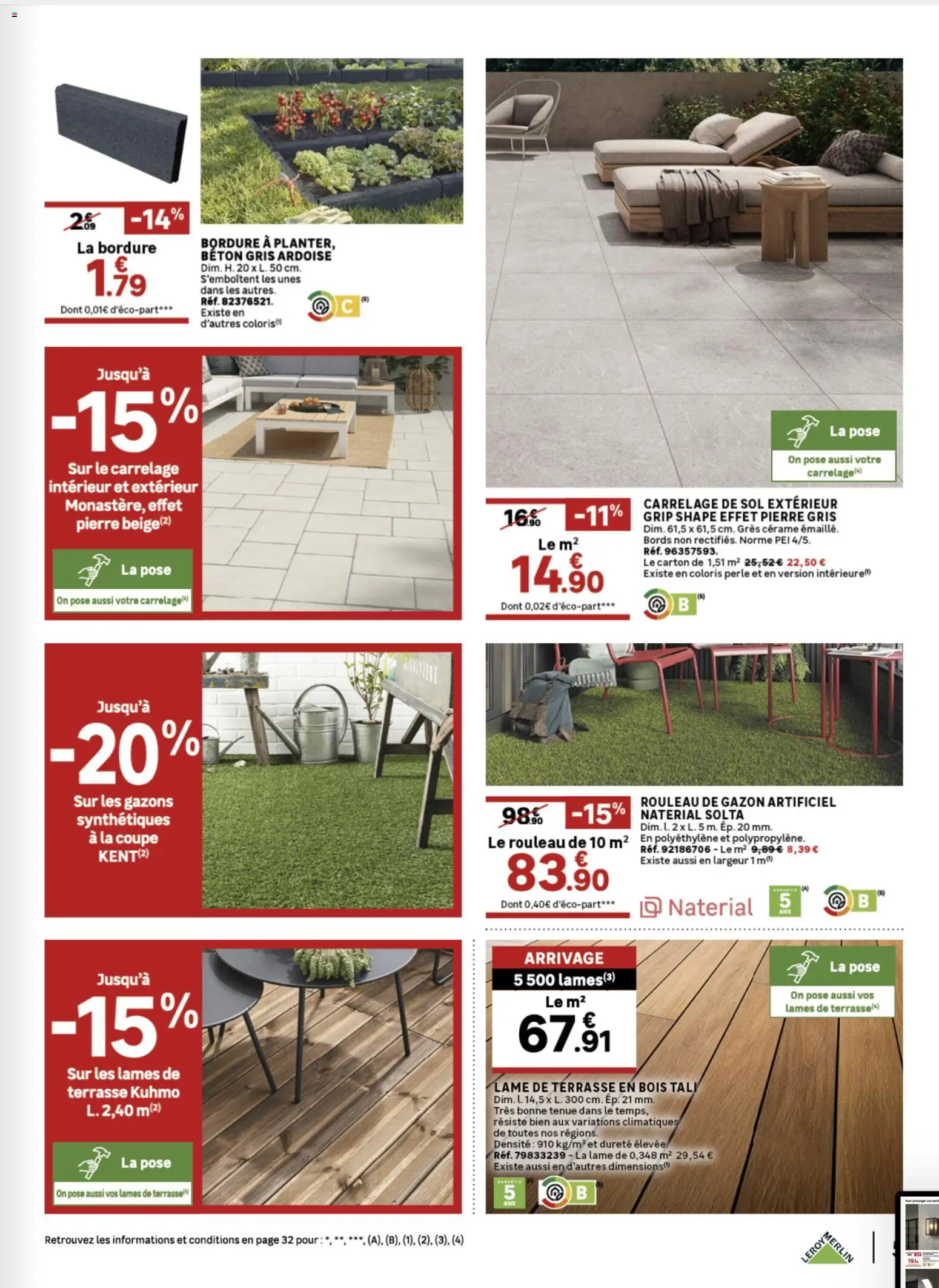 {H1} | Page: 5 | Produits: Rouleau, Gazon