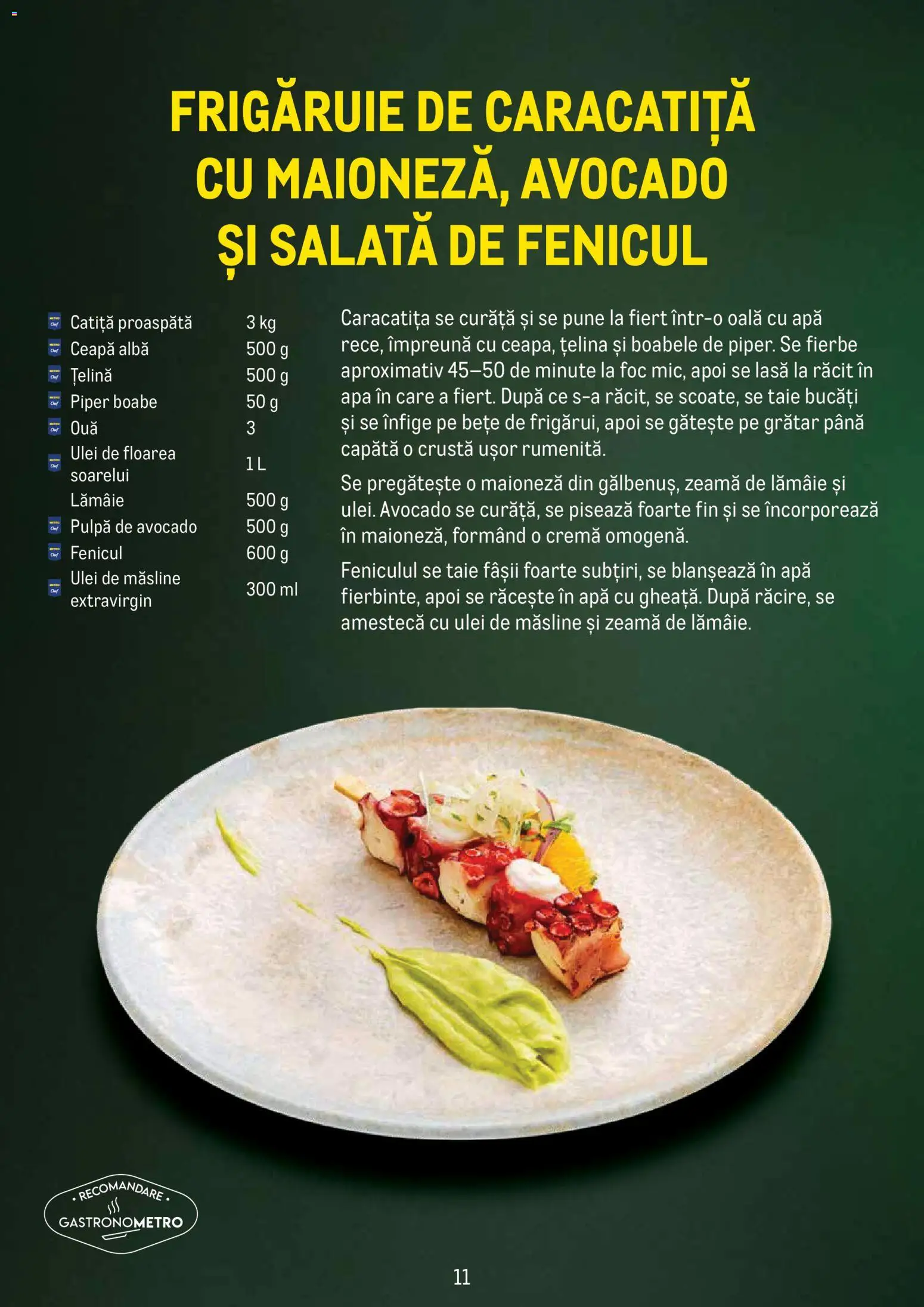 Noul catalog Metro – valabil de la 01.06.2026 | Pagină: 11 | Produse: Măsline, Ulei, Apă, Piper