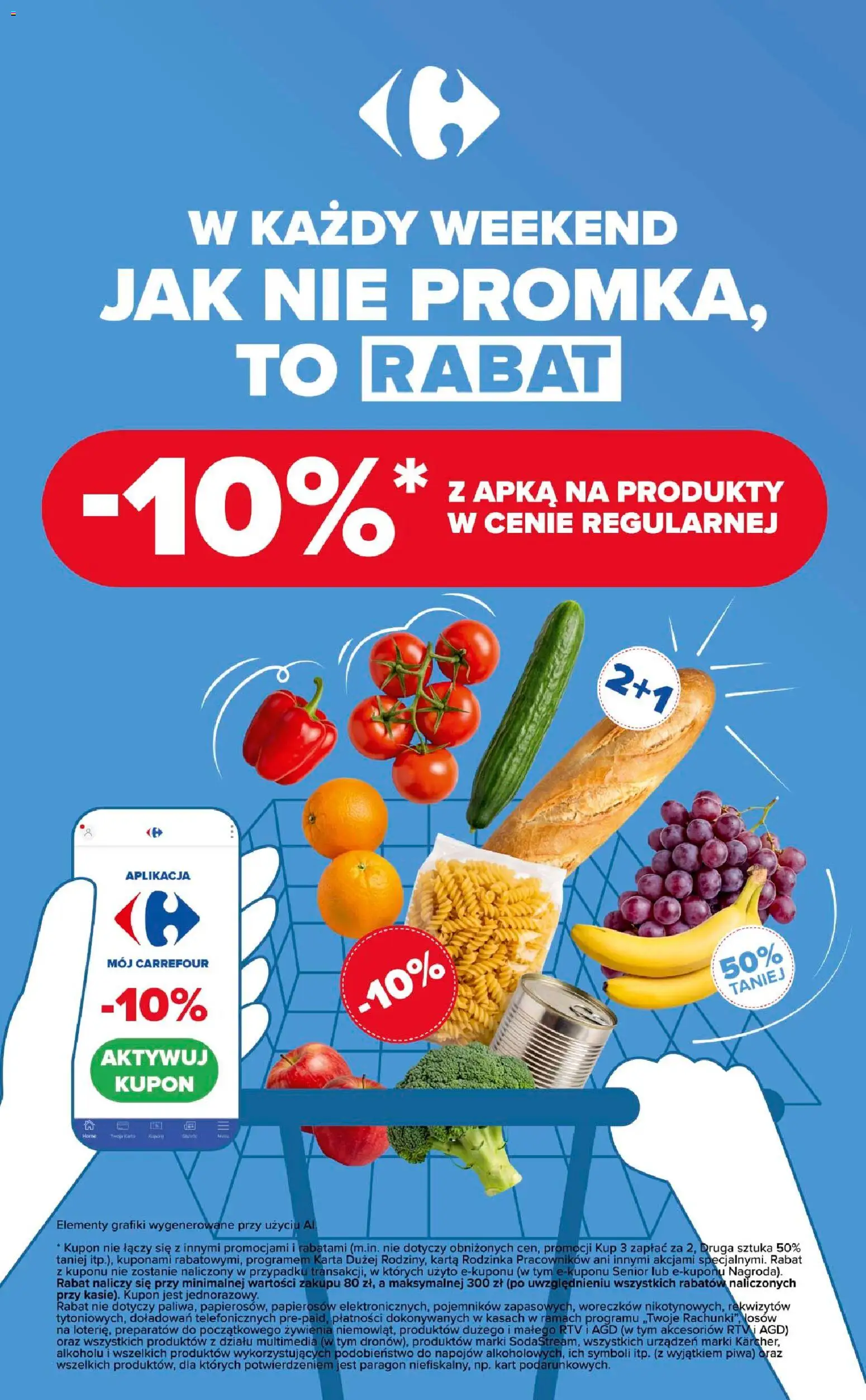 Carrefour gazetka - Wow co za ceny od 10.08.2026 | Strona: 14 | Produkty: Karta