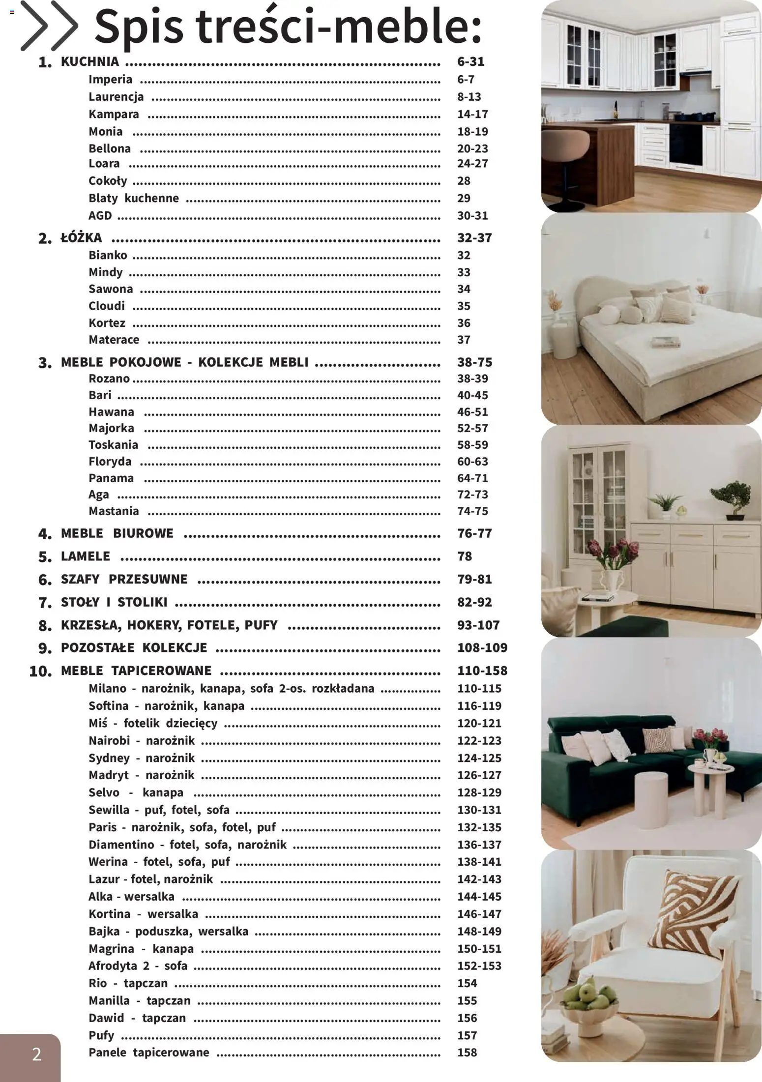 Bodzio Katalog od 01.08.2026 | Strona: 2 | Produkty: Sofa, Kanapa