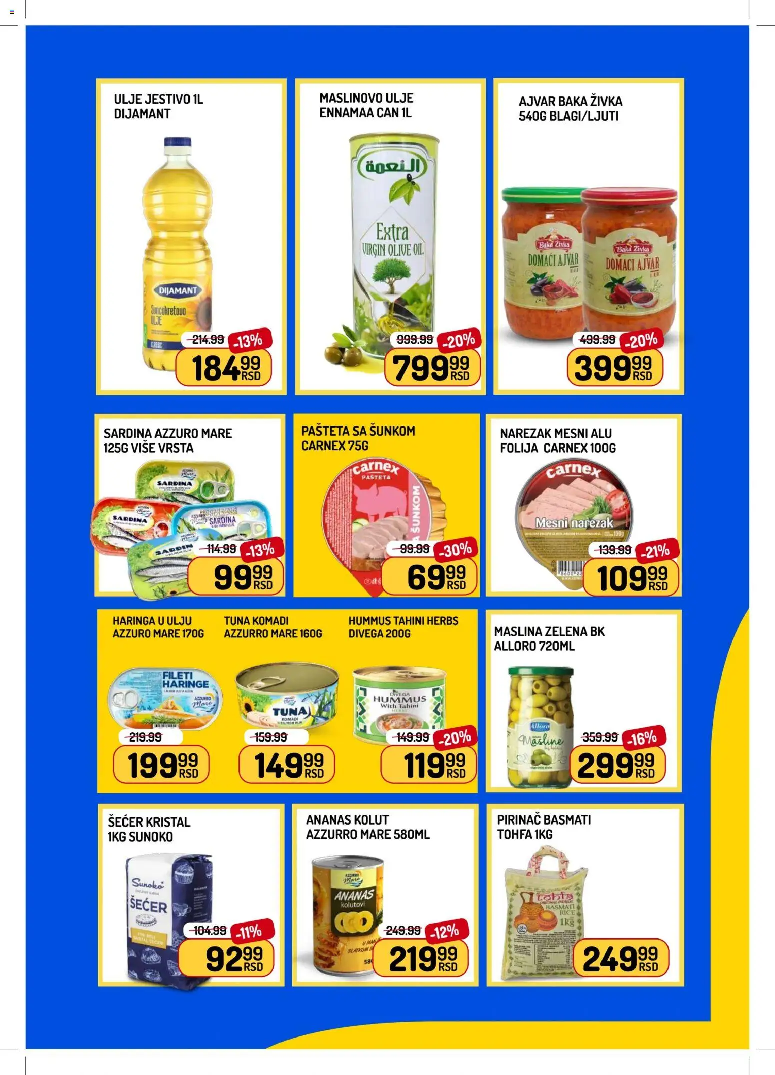 Aman katalog - važi od 12.06.2026 | Strana: 5 | Proizvode: Ananas, Ajvar, Pašteta, Sardina
