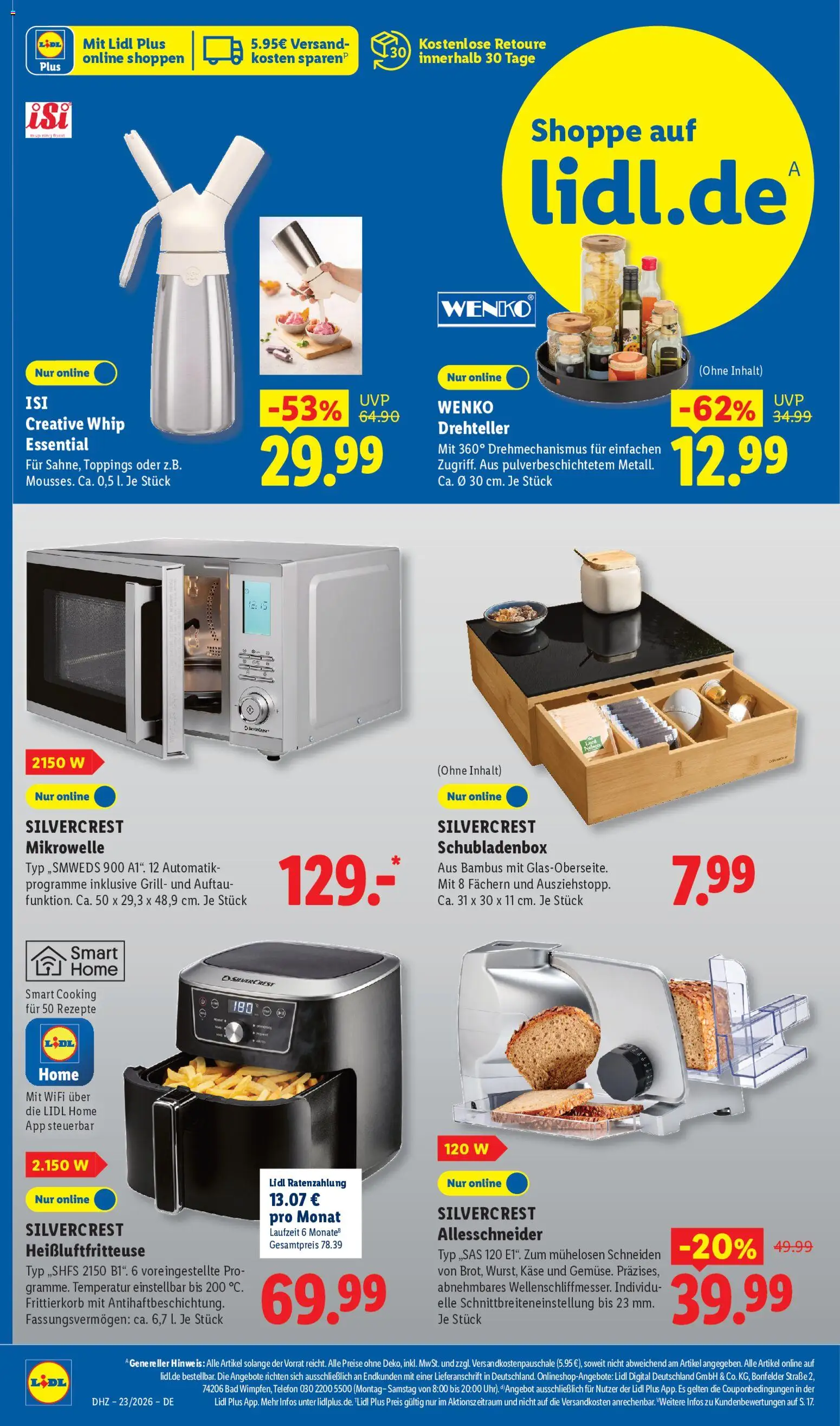 Lidl Německo leták od 01.06.2026 | Strana: 30 | Produkty: Telefon, Kaše