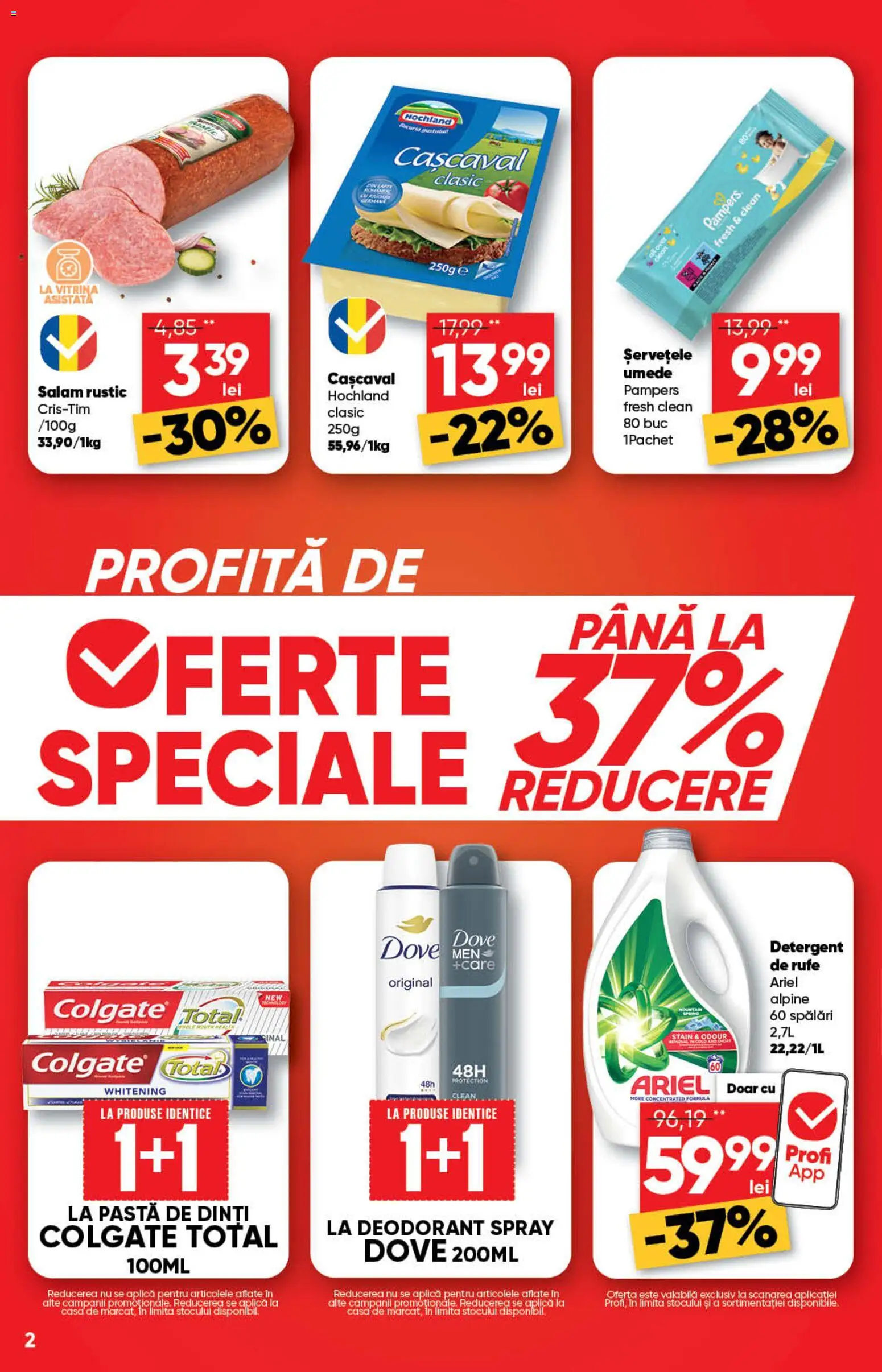 Noul catalog Profi – valabil de la 10.06.2026 | Pagină: 2 | Produse: Pomelo, Salam, Deodorant, Detergent
