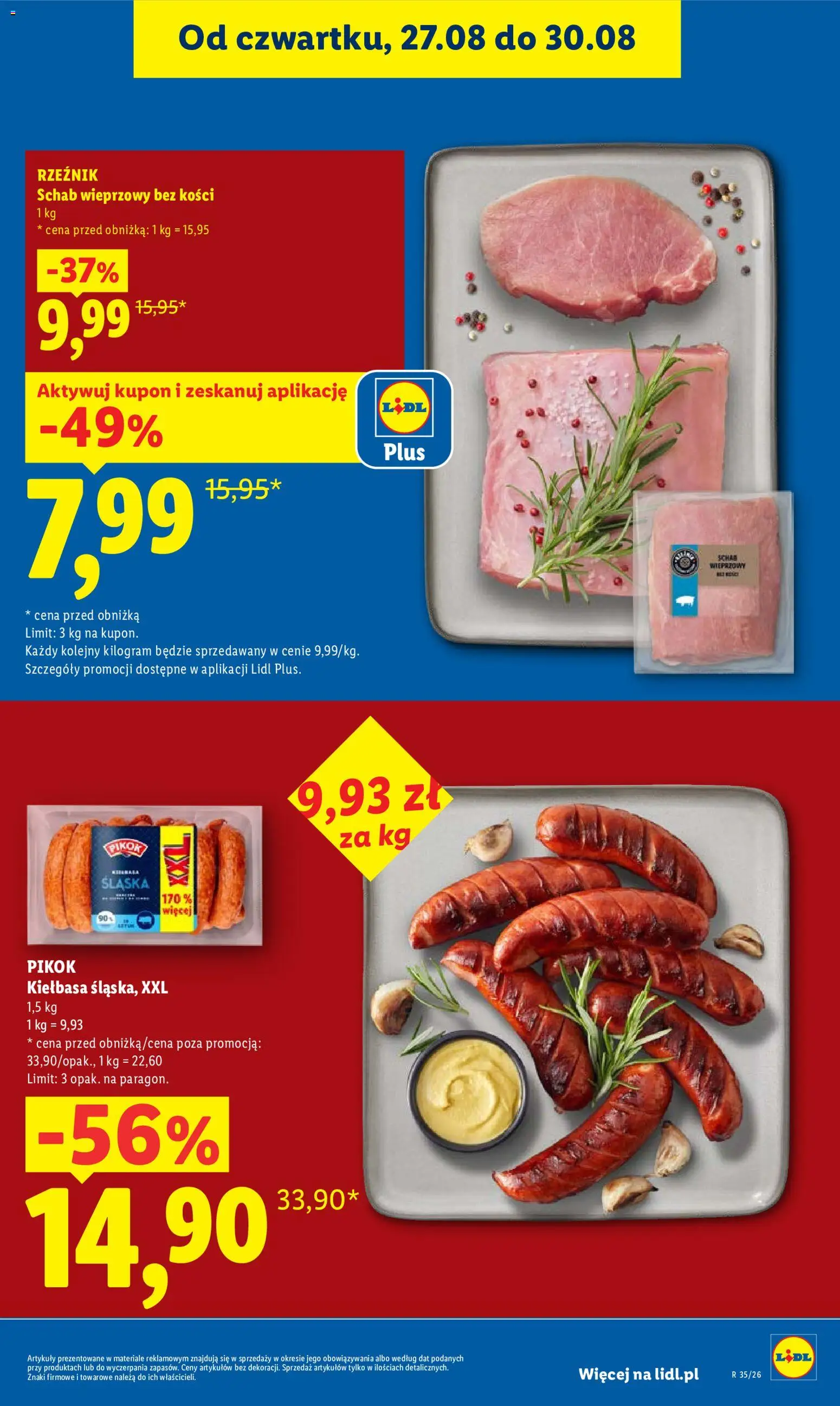Lidl Polsko leták od 27.08.2026 | Strana: 9 | Produkty: Pikok
