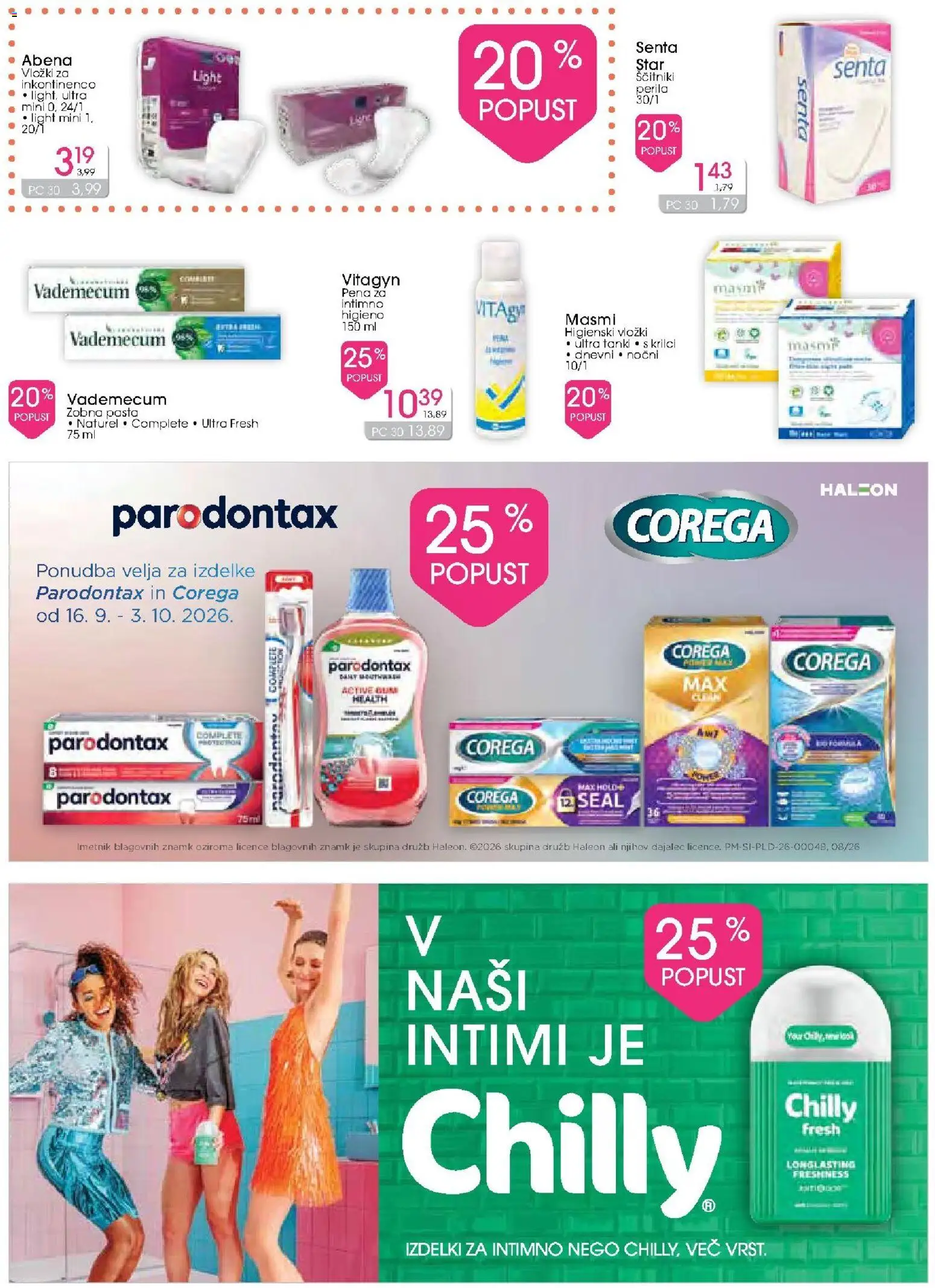 Novi Tuš drogerija katalog ponudbe – veljaven od 16.09.2026 | Stran: 15
