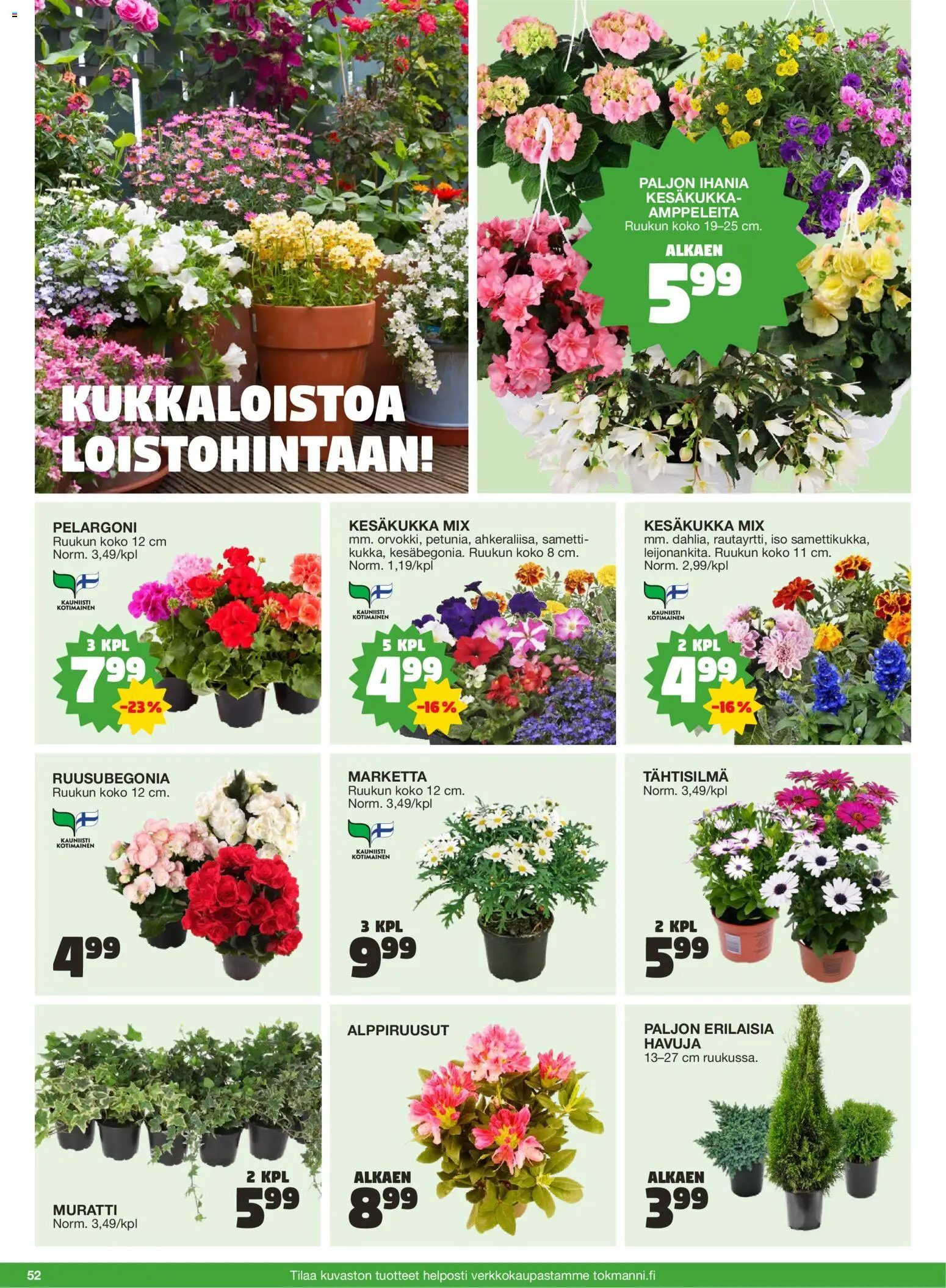 Tokmanni - Kesä 2026 – voimassa 02.04.2026 alkaen | Sivu: 52
