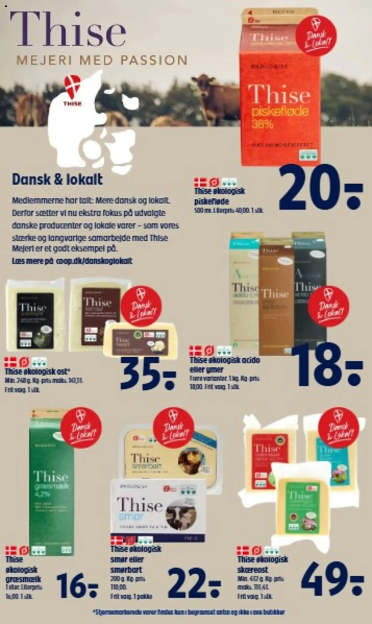 Coop 365 tilbudsavis – gyldig fra 24/09/2026 | Side: 13 | Produkter: Smør, Ymer, Søm
