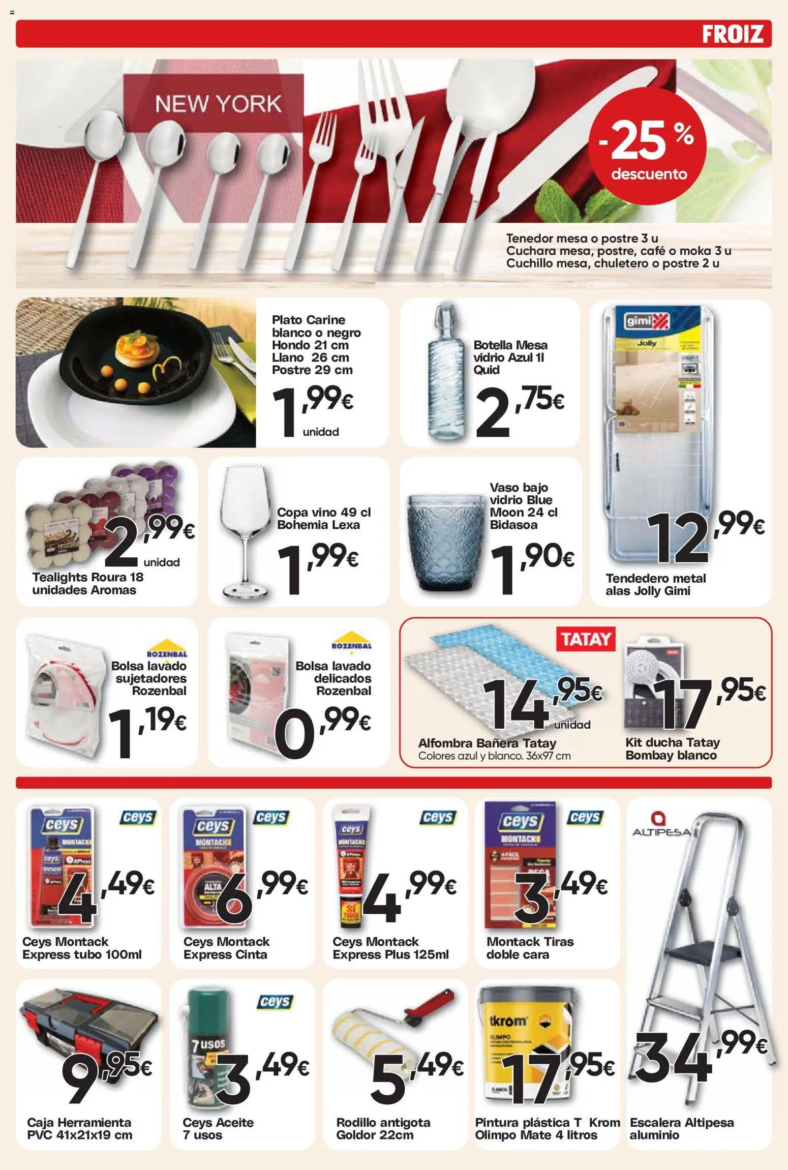 Froiz - Folleto Hiper │ válido desde el 28/07/2026 | Página: 9 | Productos: Vino, Mesa, Ducha, Alfombra