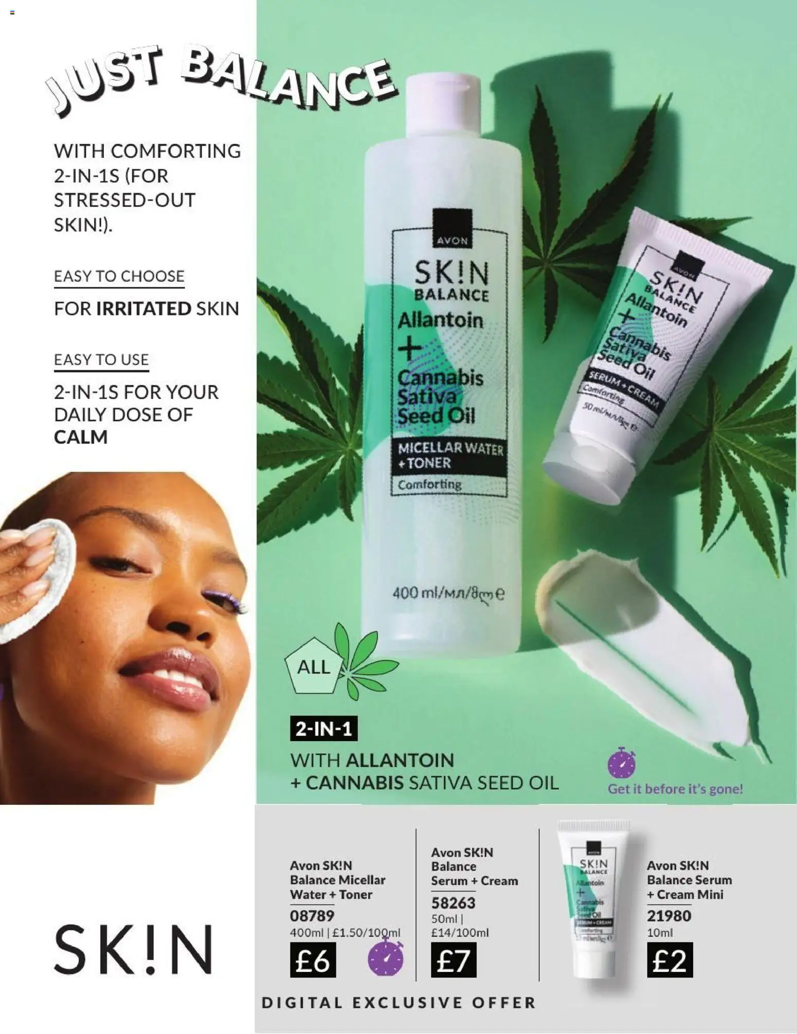 {H1} | Page: 209 | Products: Oil, Cream, Toner